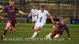 Match Highlights  Stenhousemuir 00 QOS [upl. by Perlis]