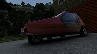 Beamngdrive Freeroam Italy  1980 Ibishu Wigeon LX 1300cc engine [upl. by Yarahs]