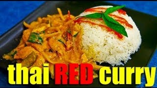 How to make Thai Red Curry Kaeng Phet Daeng Kai [upl. by Urial45]