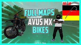 MX BIKES  FULL MAPS AVUS 3 TOUR   EP02 [upl. by Hgeilyak]