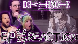 Its a WHOLE NEW SHOW  Death Note Ep2627 REACTION [upl. by Ahmad]