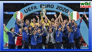 L ITALIA campione deuropa nel 2021 [upl. by Kellina]