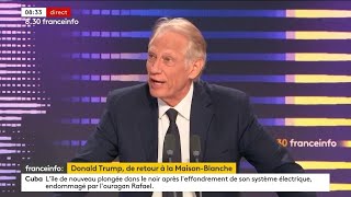 Le 8h30 FranceInfo de Dominique De Villepin jeudi 7 novembre 2024 [upl. by Lorrayne770]