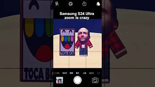 Samsung S24 Ultra zoom is crazy roblox hamsterinroblox shorts [upl. by Chara]