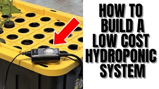 How To Build A Low Cost HydroponicAeroponic System For Beginners [upl. by Falcone574]