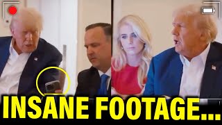 LEAKED VIDEO SHOWS TRUMP TWEETING [upl. by Narhem]