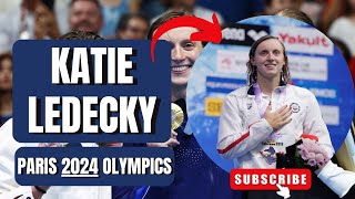 Paris 2024 Olympics Katie Ledecky first lady of freestyle ties 60yearold record in a new chapter [upl. by Nesyla]