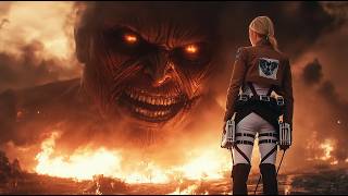 Attack On Titan  Film Trailer Live Action 2025 Eng Dub  Made by a VFX Artist [upl. by Nylodnew525]