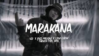 quotMARAKANAquot UZI X Russ Millions x Crni Cerak Turkey Type Drill  Prod By BLKN DAILY ft bnefox [upl. by Ole826]