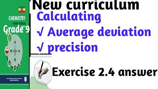 Grade 9 chemistry unit two measurement and scientific method exercise 2 4 answer [upl. by Jessalin]