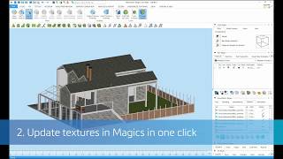 Feature highlight Magics Update Textures and “No Shade” View Mode with Materialise Magics [upl. by Christabelle]