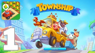 Township  Gameplay Walkthrough Part 1  City Building Game iOS Android [upl. by Annohsat]