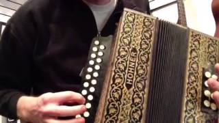 Hohner GC Pokerwork Button Accordion [upl. by Enidlareg538]