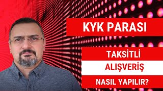 KYK BURS KARTIYLA TAKSİTLİ ALIŞVERİŞ OLUR MU [upl. by Tayib]