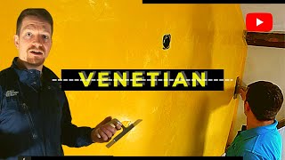 Venetian Plastering A Wall  Beginners GUIDE TO Polished Plastering [upl. by Halladba246]