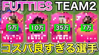 【FC24】コスパ最強のFUTTIES TEAM2選手たち使ってみた【フッティーズ】 [upl. by Elsworth]