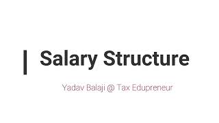 Salary Structure for PF wages calculation  English [upl. by Lars806]