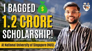 150 SCHOLARSHIP at National University of Singapore NUS 🔥🤯 [upl. by Syman]