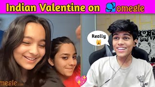 I Found my INDIAN valentine on OMEGLE 😍 [upl. by Adehsar]