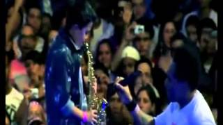 Thalles Roberto and kid with sax [upl. by Aileahcim410]