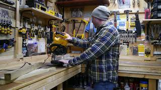 DeWalt DWS773 Compact Mitre Saw  Review [upl. by Ardnad]