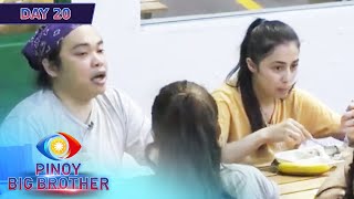 Day 20 Celeb Housemates nagsalo sa masarap na reward ni Kuya  PBB Kumunity [upl. by Nesnah586]