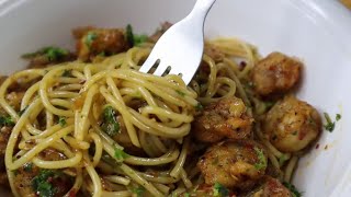 Shrimp Scampi Pasta  Basics with Babish [upl. by Nirb]