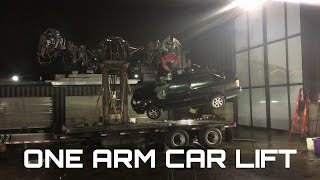 MkIII OneArm Car Lift Behind The Scenes [upl. by Pinzler]