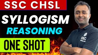 Syllogism  SSC CHSL Reasoning  Complete Revision  Zero to Hero  For SSC CHSL [upl. by Boice]