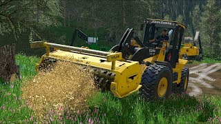 Farming Simulator 17  Forestry on Jade Mountain 010 [upl. by Antonie]