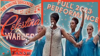 Celestina Warbeck and the Banshees  Full Performance 2023  Universal Studios Diagon Alley [upl. by Assi]