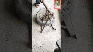 Tyre khola machinecar tyre machinerajutyreripiarig120 [upl. by Kudva316]