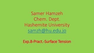 Exp of Surface Tension New Device Practical Part [upl. by Meir]