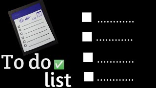 To do list making JsMagicPot todolist diy [upl. by Alilad209]