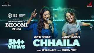 Chhaila  Shreya Ghoshal x Sunidhi Chauhan  Salim Sulaiman  Shraddha Pandit  Bhoomi 2024 [upl. by Ahsekahs823]