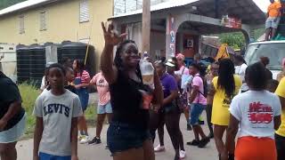 Bequia Carnival 2023 Street JumpUp [upl. by Siberson655]