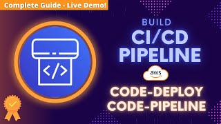 Build CI CD Pipeline with AWS CodeDeploy and AWS CodePipeline to deploy Nodejs app  Step By Step [upl. by Pros25]