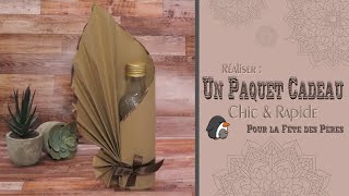 Réaliser  Un Paquet Cadeau pour la Fête des Pères [upl. by Noeled]