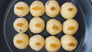 Suji Laddu RecipeRava Laddu RecipeJuicy Rava Ladoo just in 10 minutes ravaladdu priyaskitchen [upl. by Uke]