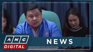 Senate panel to subpoena Sual Pangasinan Mayor Calugay for snubbing hearing  ANC [upl. by Aikas]