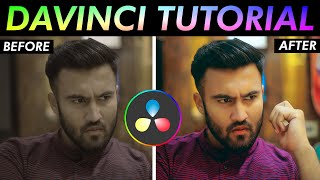 Davinci Resolve Color Grading Tutorial  Glowing color grading  Inside Motion Pictures  2022 [upl. by Naesar]