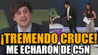 ME ECHARON DE C5N TRAS MOSTRAR LOS LIBROS DE KICILLOF EN CANAL ANTIMILEI  FRAN FIJAP [upl. by Wait]