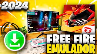 Como INSTALAR e CONFIGURAR emulador para JOGAR Free Fire no PC 2024 [upl. by Aissenav]