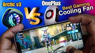 Which Best Mobile Gaming Cooler fan  OnePlus VS Arctic V3 Mobile Gaming Cooling Fan [upl. by Laehcimaj969]