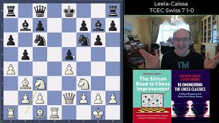 Silicon Road Great Engine Games Exchange pieces ignore pawns LeelaCaissa TCEC Swiss 7 10 [upl. by Rondi440]