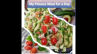 A Simple Salad Recipe For Your Fitness Meal  So Healthy and Perfect For Weight Loss [upl. by Edecrem113]