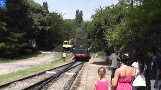 Train à Vapeur des Cévennes 40813 [upl. by Neelasor846]