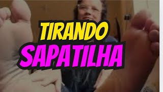 TIREI A SAPATILHA 🥿🥿PASSEI A MANHÃ INTEIRA COM OS PÉS DOENDO [upl. by Anahsek]