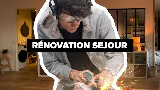 Rénovation Appartement Ep01  Le séjour et la chambre [upl. by Notgnimer]