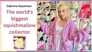 The worlds biggest squishmallow collector Sabrina Gausman [upl. by Ettennyl]